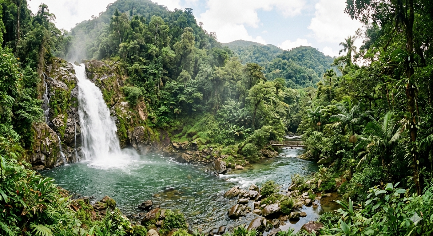 Harmoni Hutan Sungai dan Air Terjun